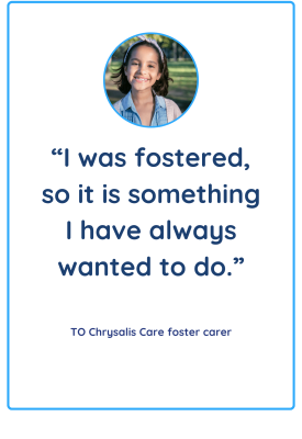 We asked our foster carers why they chose to foster...