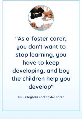 What advice would you give to future foster carers and their families?